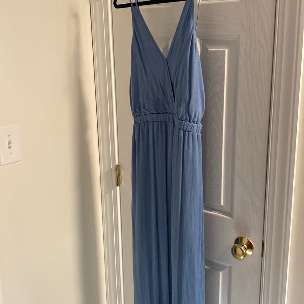 Lulus blue Maxi dress